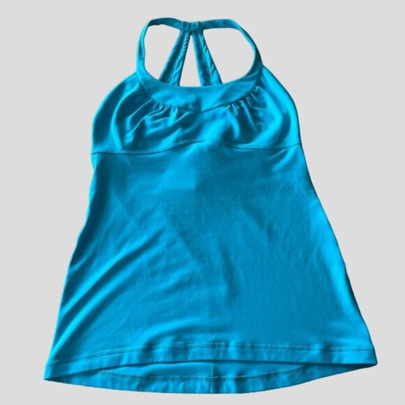 Lululemon Scoop Me Up Yoga Tank II Spry Blue - Picture 5 of 9